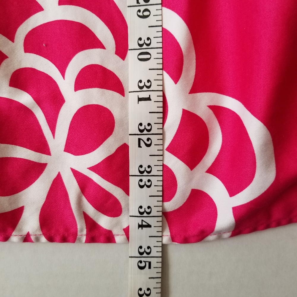 Hot Pink and White Summer Sundress by Madison Leigh - Picture 7 of 10